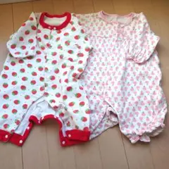 70cm　ロンパース2点セット