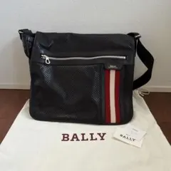 BALLY ショルダーバッグ　ブラック　メンズ　保存袋付き