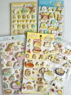 すみっコぐらし 立体シール ふにふにシール 5枚セット