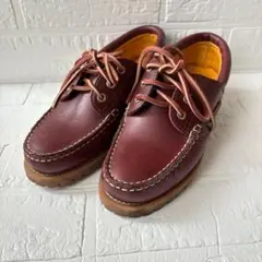 REGAL　リーガル　デッキシューズ　ブラウン　レザー　茶色　革 REGAL / リーガル デッキシューズ/レザー/ブラウン/22cm 8038