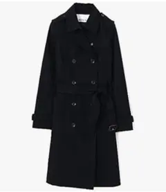 NATURAL BEAUTY BASIC　ネイビー トレンチコート