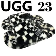 激レア　UGG サンダル チェッカー Fluff You Checks 23cmのサムネイル