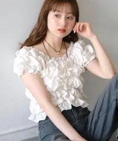 tiptop ランダムシャーリング2wayブラウスのサムネイル