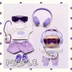 ぬい服 ラブブ 6点セット ドール服 ヘッドホン 着せ替え服 ぬいぐるみ服