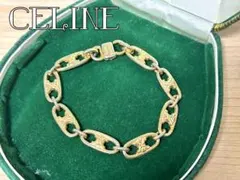北7363】CELINE トリオンフ チェーン ブレスレット - メルカリ