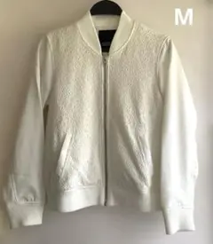 HK WORKS LONDON 白ジャンパー レース Mのサムネイル