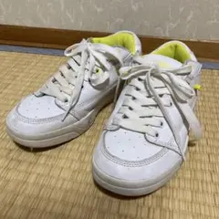 gravis（グラビス）ハイカットスニーカー ホワイト/イエロー 22.5cmのサムネイル