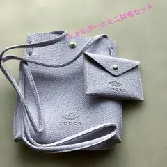 TOCCA トッカ スマホショルダー ミニショルダーバッグ ピンク&ミニ財布
