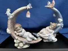 リヤドロ LLADRO 6470 6583 月シリーズ 2体セット 廃番のサムネイル
