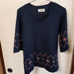 レディース半袖ニット。！。。