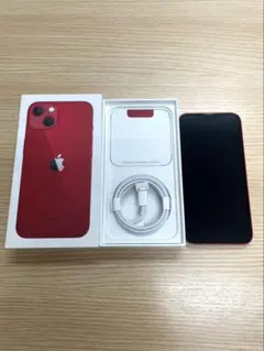 Apple iphone14 plus 256 赤 simフリー 美品 箱付き - メルカリ