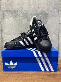 【美品】adidas スーパースター ゴアテックス ブラック/ホワイト