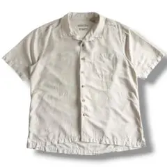美品 シルク100% 古着 Batik Bay オープンカラーシャツ 90sのサムネイル