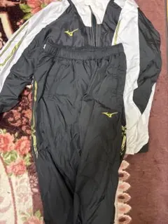 Mizuno ジャージ上下セット M 黒/白