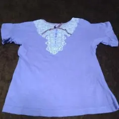 ANNA SUI mini 紫色 Tシャツ　130cm