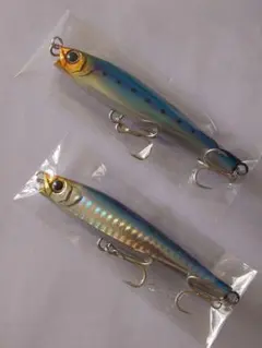 【新品・未使用】シンキングペンシル36g 2個シーバス ヒラメ サクラマス釣り⑨のサムネイル