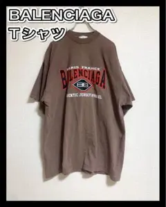 BALENCIAGA バレンシアガ　AUCENTIC ブラウン Tシャツ 2のサムネイル