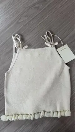 sea room lynn】KnitDockingバルーンノースリーブトップス - メルカリ