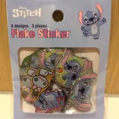 ディズニー スティッチ フレークステッカー