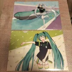 巡音ルカ クリアファイル 初音ミクエンタメくじ2024 クリアファイル