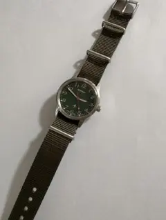 CYMA ミリタリースタイル 腕時計　カーキベルトのサムネイル