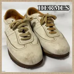 HERMES＊エルメス＊スニーカー＊白＊37.5✨のサムネイル