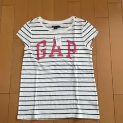 GAP Kids ボーダー ロゴ Tシャツ 150cm 新品のサムネイル