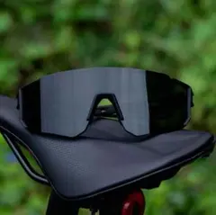 サングラス PCメガネ オーバーサイズ ブラック