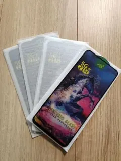 OPPO Reno 5A フルカバー 強化ガラス保護フィルム 4枚セット