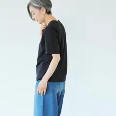 【クラシ手帳付き】北欧 暮らしの道具店 一枚で品よく決まるクルーネックTシャツ