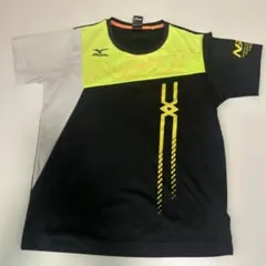 Mizuno NEXT スポーツTシャツ 黒/黄緑