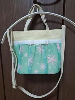 しまむら☆ちはるコラボ☆アナと雪の女王☆ショルダーかごバッグ☆新品未使用のサムネイル