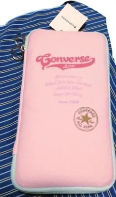 Converse 【新品❗️タグ付¥1650税込】ロゴ入り ピンク 筆箱