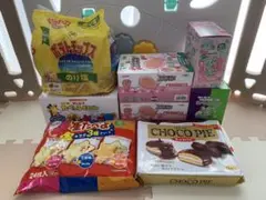 新品未開封品　アミューズメント景品　お菓子まとめ売り　チョコパイ　ポテトチップス