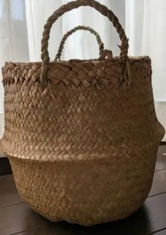 シーグラス★バスケット★バッグでも小物入れでものサムネイル