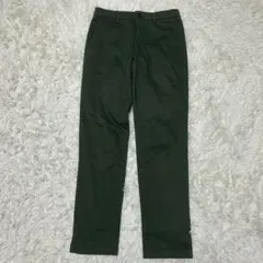 【ユニクロ】メンズ スリムフィットチノパン カーキ321-455482