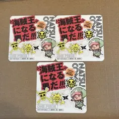ONE PIECE コースター 3枚セット 2021年ナツコミ限定
