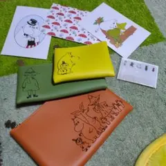 ①　MOOMIN ポーチ　大中小3種類セット　新品未使用