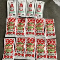 新品 カゴメ トマトケチャップ ミニパック ハインツ パウチ まとめ売りのサムネイル