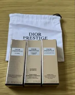 DIORプレステージサンプル3点セット　プレステージ袋付き