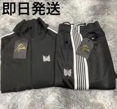 yzerr着用モデル　ニードルス　ベロア生地　セットアップ　グレー needles セットアップ yzerr着用 - メルカリ