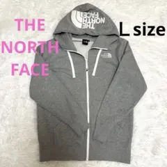 極美品✨ ノースフェイス 　グレー　パーカー　NT12442 Lサイズ