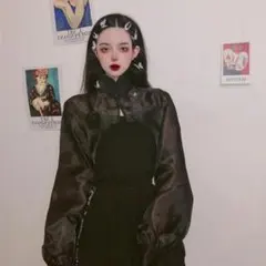 【from3】 チャイナシアージャケット
