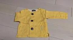 klädskap イエロー カーディガン