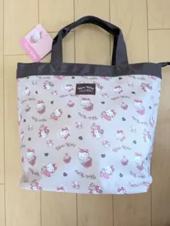 ★新品★キティ★スイーツ柄★トートバッグ★しまむら★ベージュ★