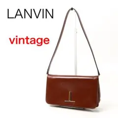 H5312-3◾️ランバン　ヴィンテージ　肩掛けショルダーバッグ　Y2K