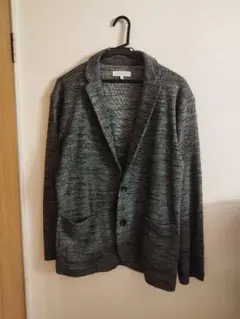 メンズ adayinthelife ニットカーディガン グレー