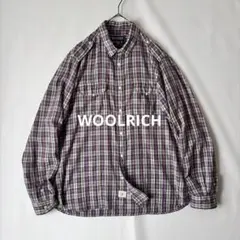【春物】Woolrich ウールリッチ チェックシャツ ワイドサイズ XLのサムネイル