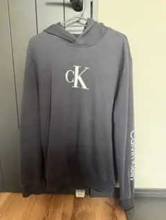 Calvin Klein ck ロゴ パーカー ブラック L