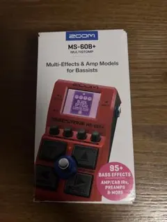 Zoom マルチストンプ MS-60B+ ベースエフェクター